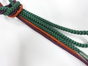 未使用品　正絹　手組帯締め